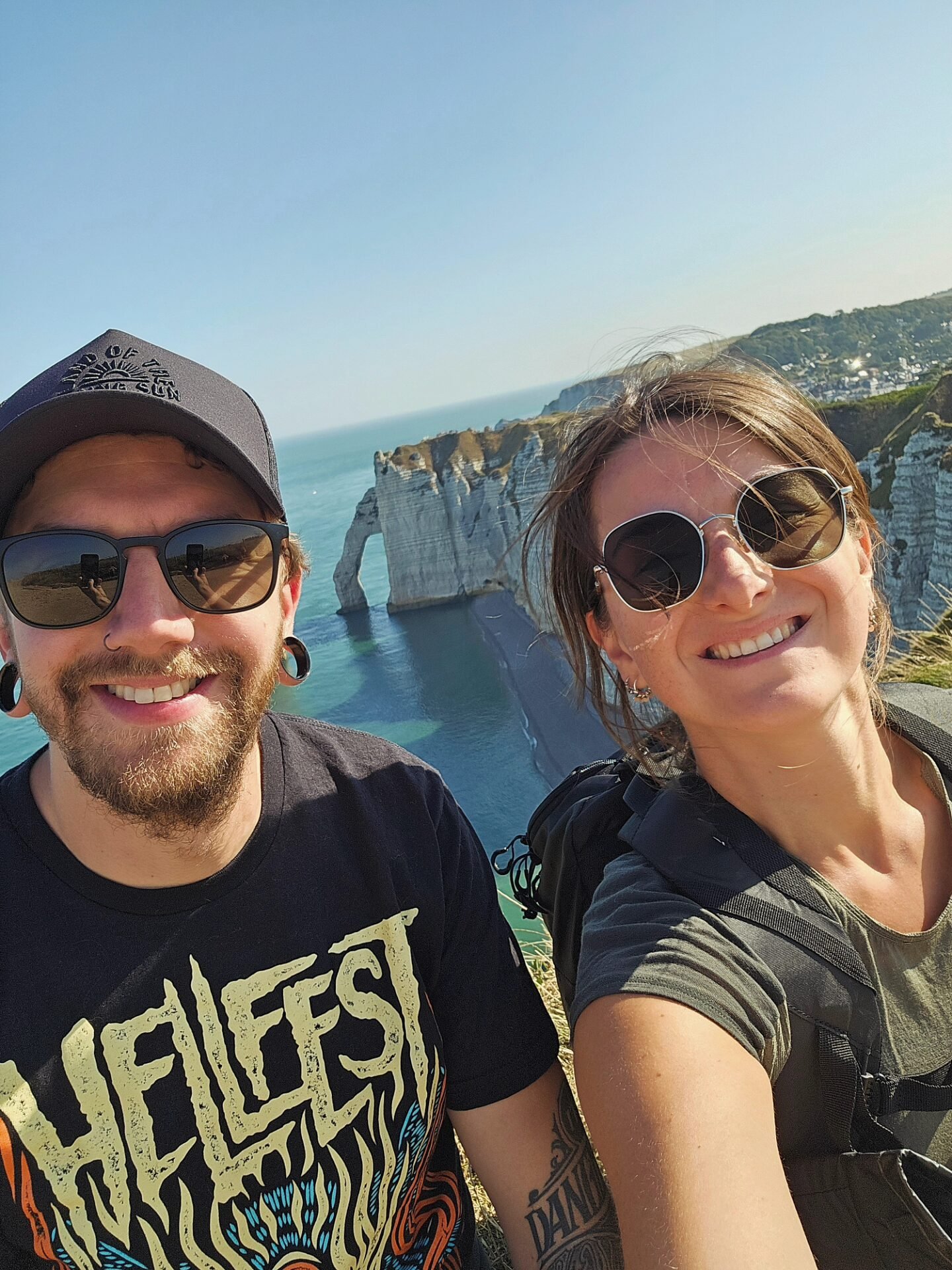 etretat falaises
